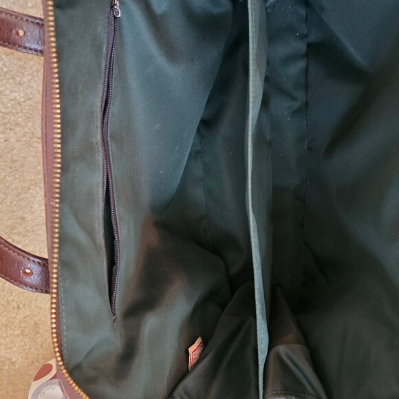 Vintage Dooney & Bourke Domed Satchel – Brown Pebbled Leather - Picture 8 of 13